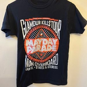 Glamour Kills Tour 2013 Mayday Parade Cartel Man Overboard Stages & Stereos